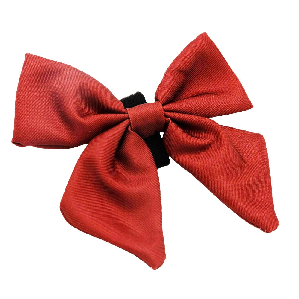 Burgundy Bow Tie