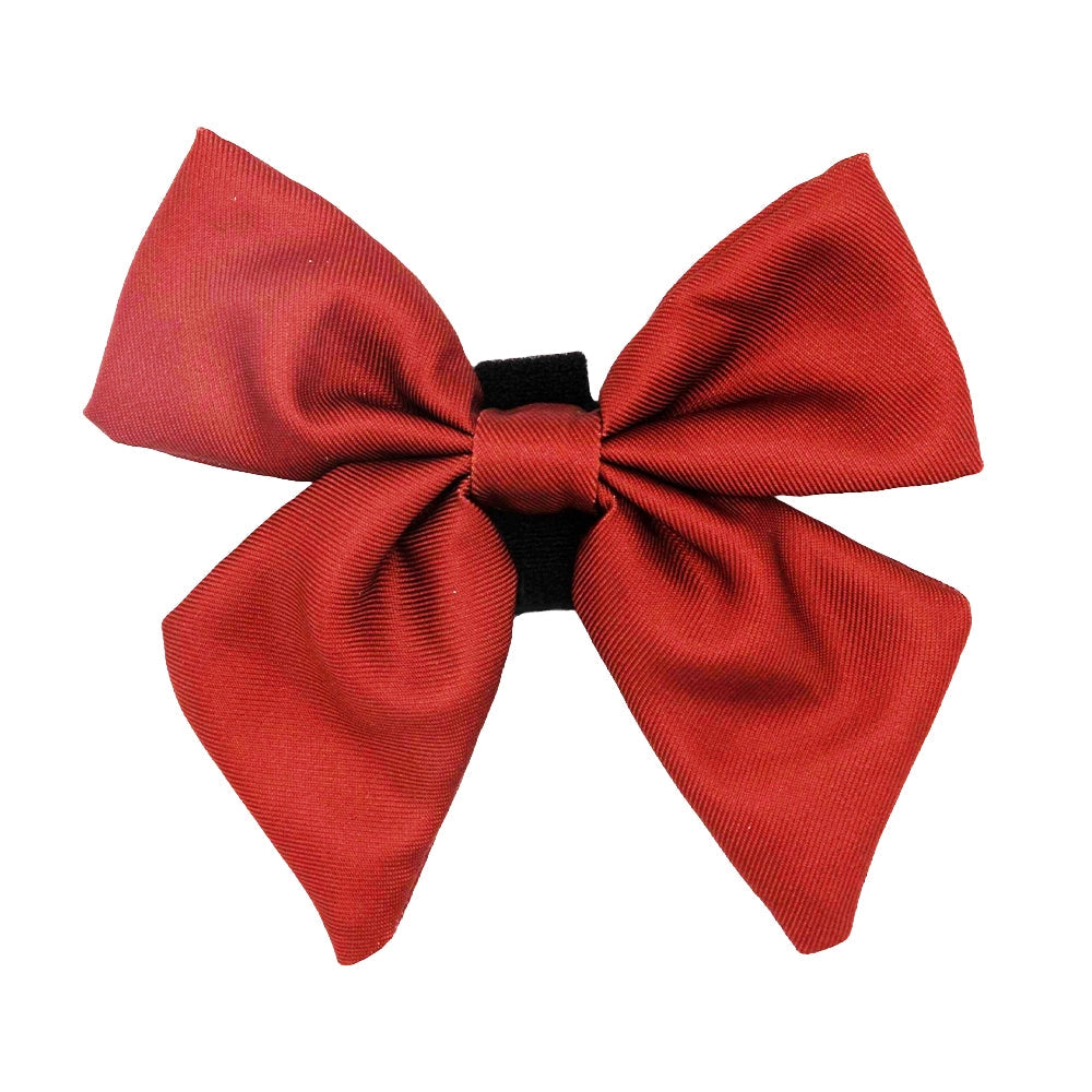 Burgundy Bow Tie