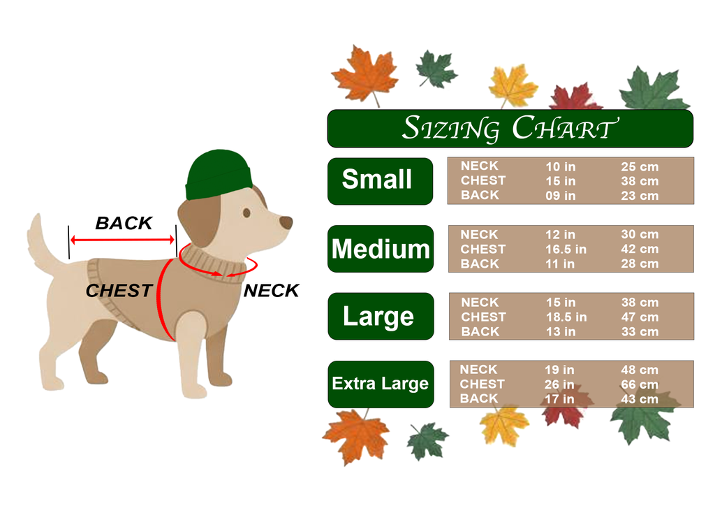 Cozy Dark Green Dog Knit Sweater