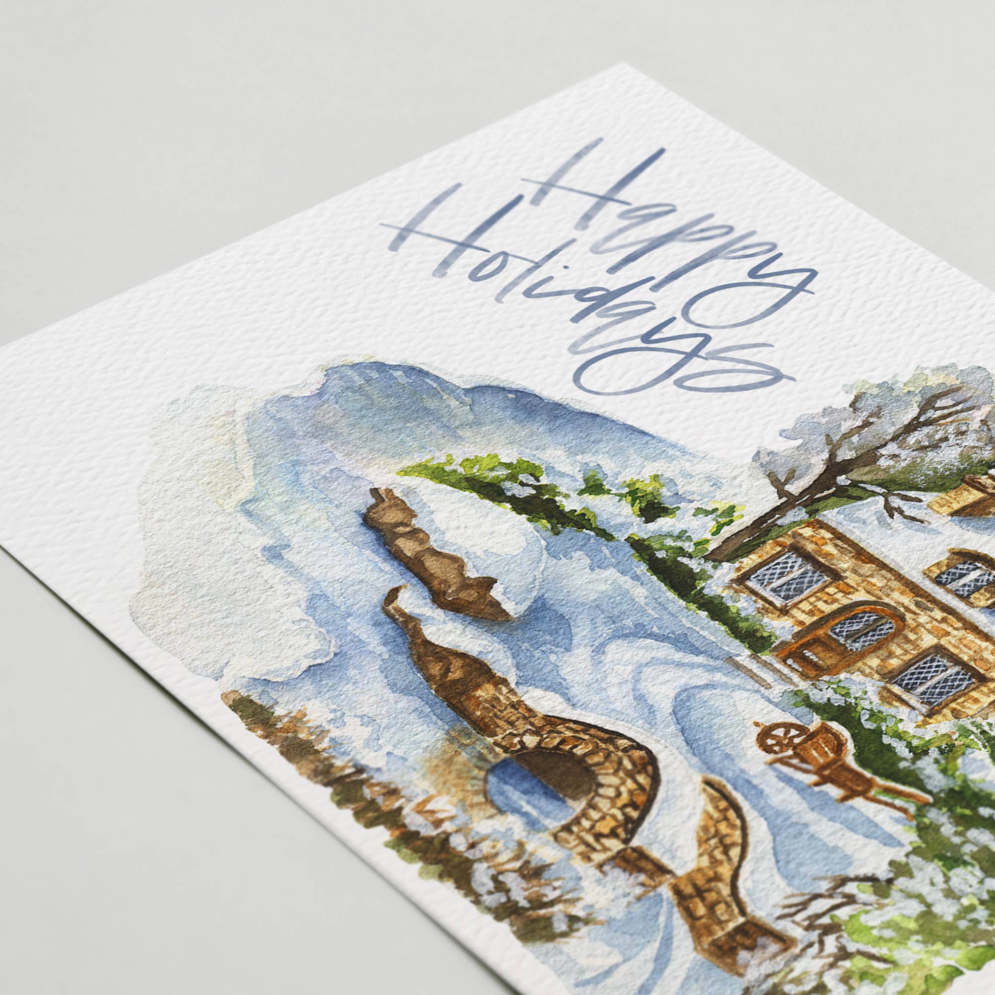 Happy Holidays, Season's Greetings Card