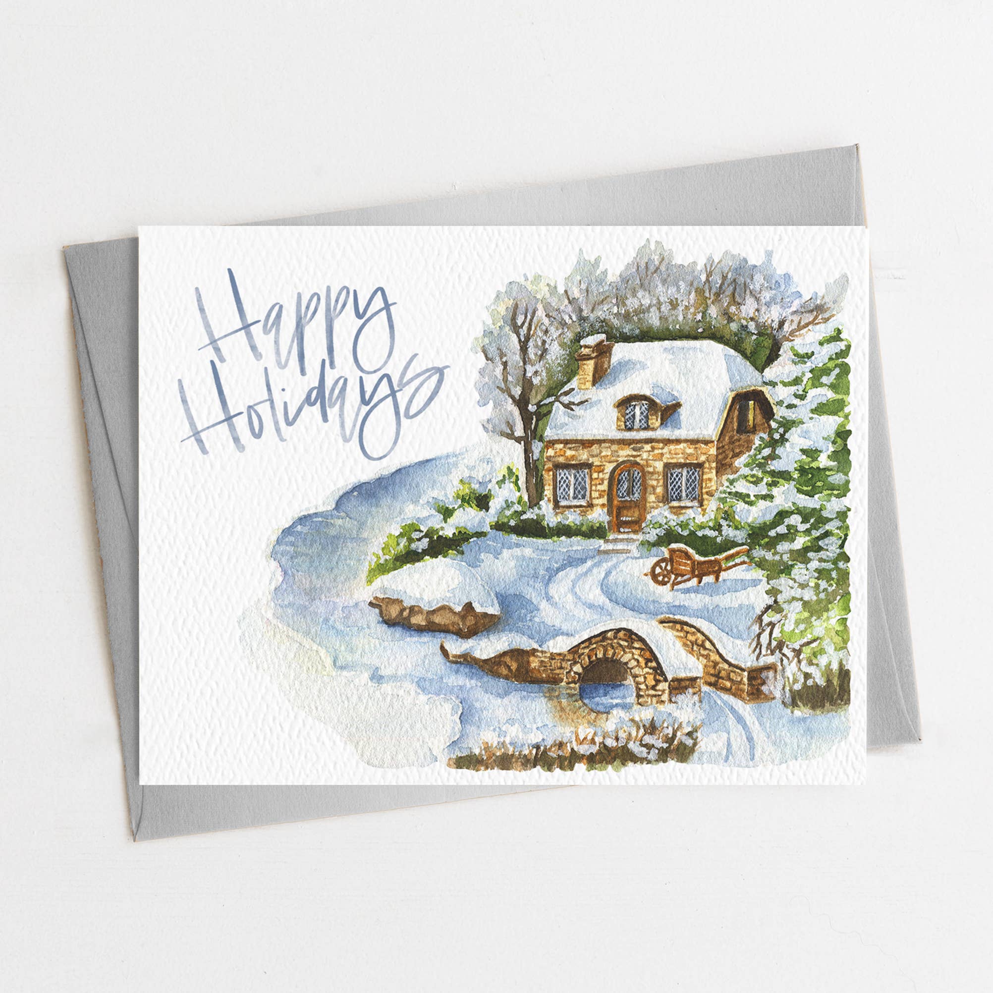 Happy Holidays, Season's Greetings Card